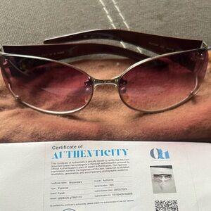 Fendi unisex FF logo unisex sunnies- Preloved- With COA